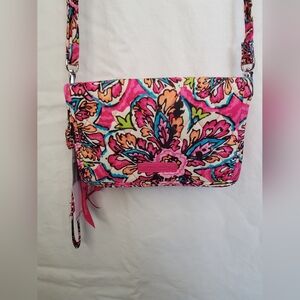 NWT Vera Bradley Sunburst Floral Crossbody Purse